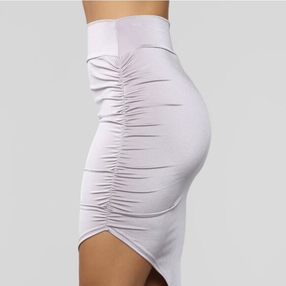 Fashion Nova 3 Piece Cardigan Skirt Set Coral Size Small Crop Top Bodycon - Picture 4 of 12